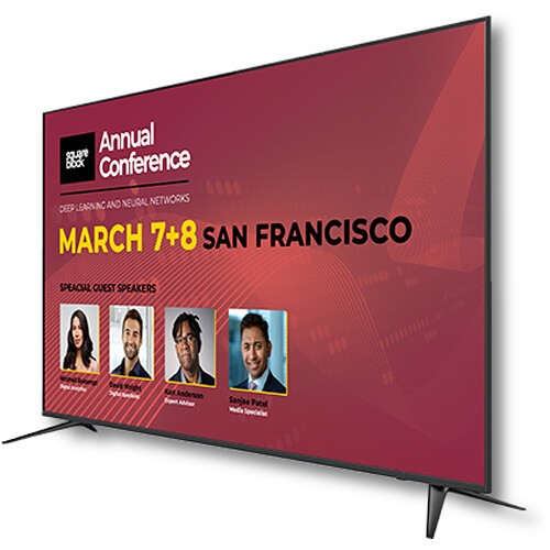 SHARP NEC 4P-B86EJ2U — SHARP 86-Inch AQUOS Commercial Display TV