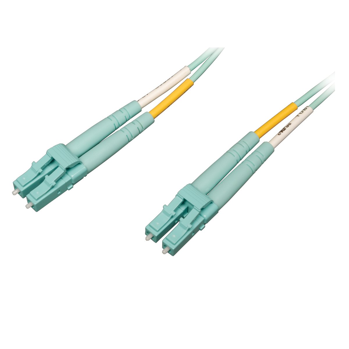 Eaton Tripplite N820-03M-OM4 — Tripp Lite 3M 40/100G MMF Fiber 50/125 OM4 LSZH Patch Cable LC/LC Aqua 10f