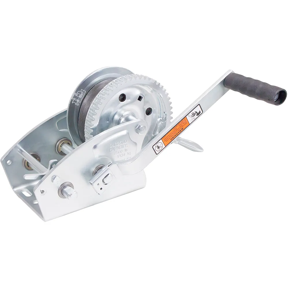 Load Rite 6089.28 — Load Rite Two-Speed Trailer Winch - 2500lbs - 27' Strap - 8" Handle