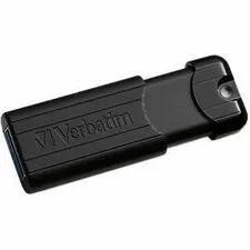 VERBATIM VER 70902 — Verbatim 32GB PinStripe USB 3.2 Flash Drive Business Pack - 32 GB - USB 3.2 (Gen 1) Type A - Black - Lifetime Warranty - 10 / Pack