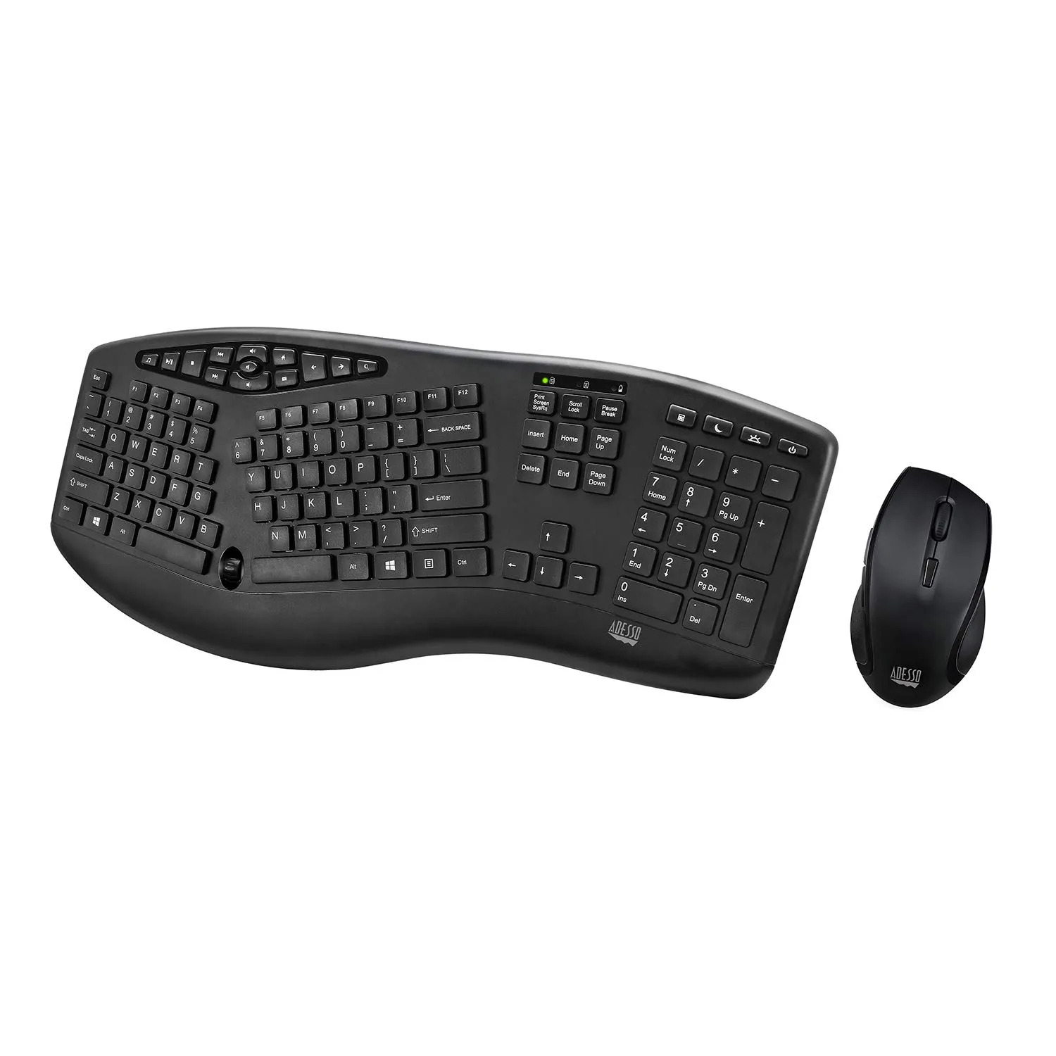Adesso WKB-1600CB — WL ERGO KEYBOARD AND MSE