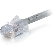 C2G CGO 15273 — C2G 35 ft Cat6 Non Booted Plenum UTP Unshielded Network Patch Cable - Gray - 35 ft Category 6 Network Cable for Network Device, Modem - First End: 1 x RJ-45 Network - Male - Second End: 1 x RJ-45 Network - Male - Patch Cable - Gold Plated Contact - Plenum, CMP - Gray - 1 Each