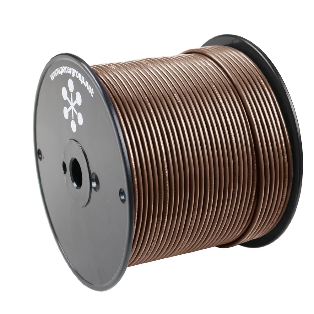 Pacer Group WUL10BR-500 — Pacer Brown 10 AWG Primary Wire - 500'