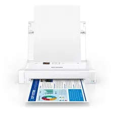 EPSON EPS C11CH25202 — Epson WorkForce EC-C110 Portable Inkjet Printer - Color - 5760 x 1440 dpi Print - 20 Sheets Input - Wireless LAN - Mopria, Apple AirPrint, Wi-Fi Direct, Epson iPrint, Epson Connect, Google Cloud Print - Plain Paper Print - USB