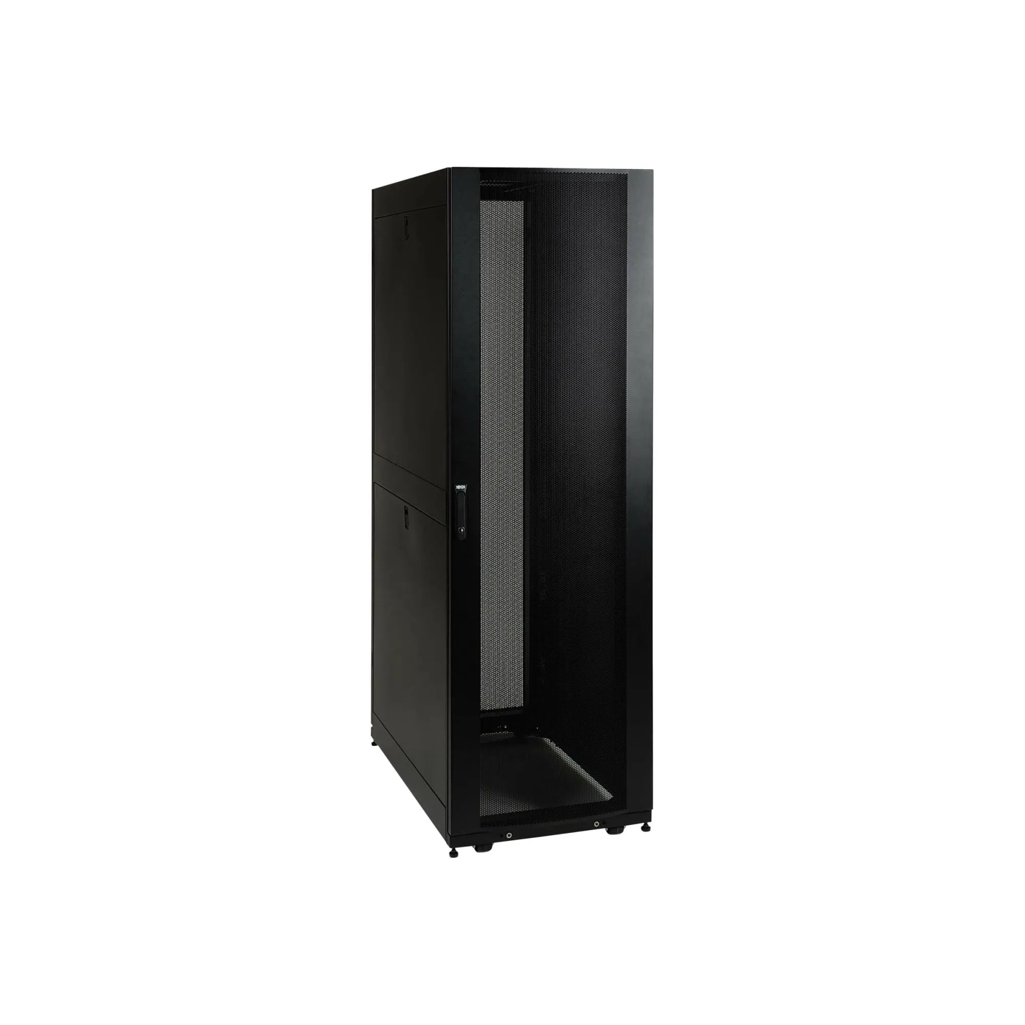 Eaton Tripplite SR45UB — EATON, 45U SMARTRACK STANDARD-DEPTH SERVER RACK ENCLOSURE CABINET WITH DOORS & SIDE PANELS