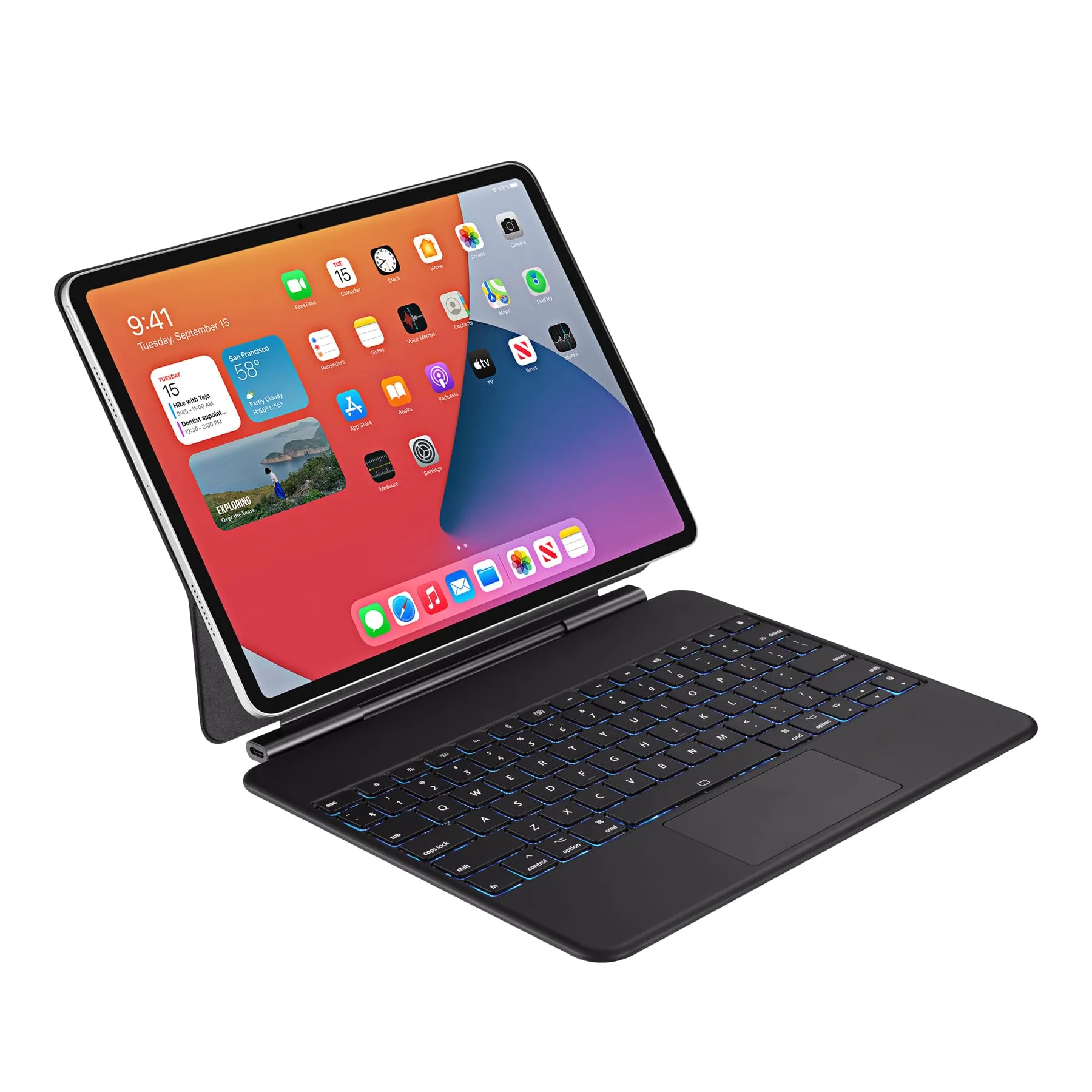 Adesso WKB-7020 — B/T KEYBOARD IPAD PRO 12.9IN