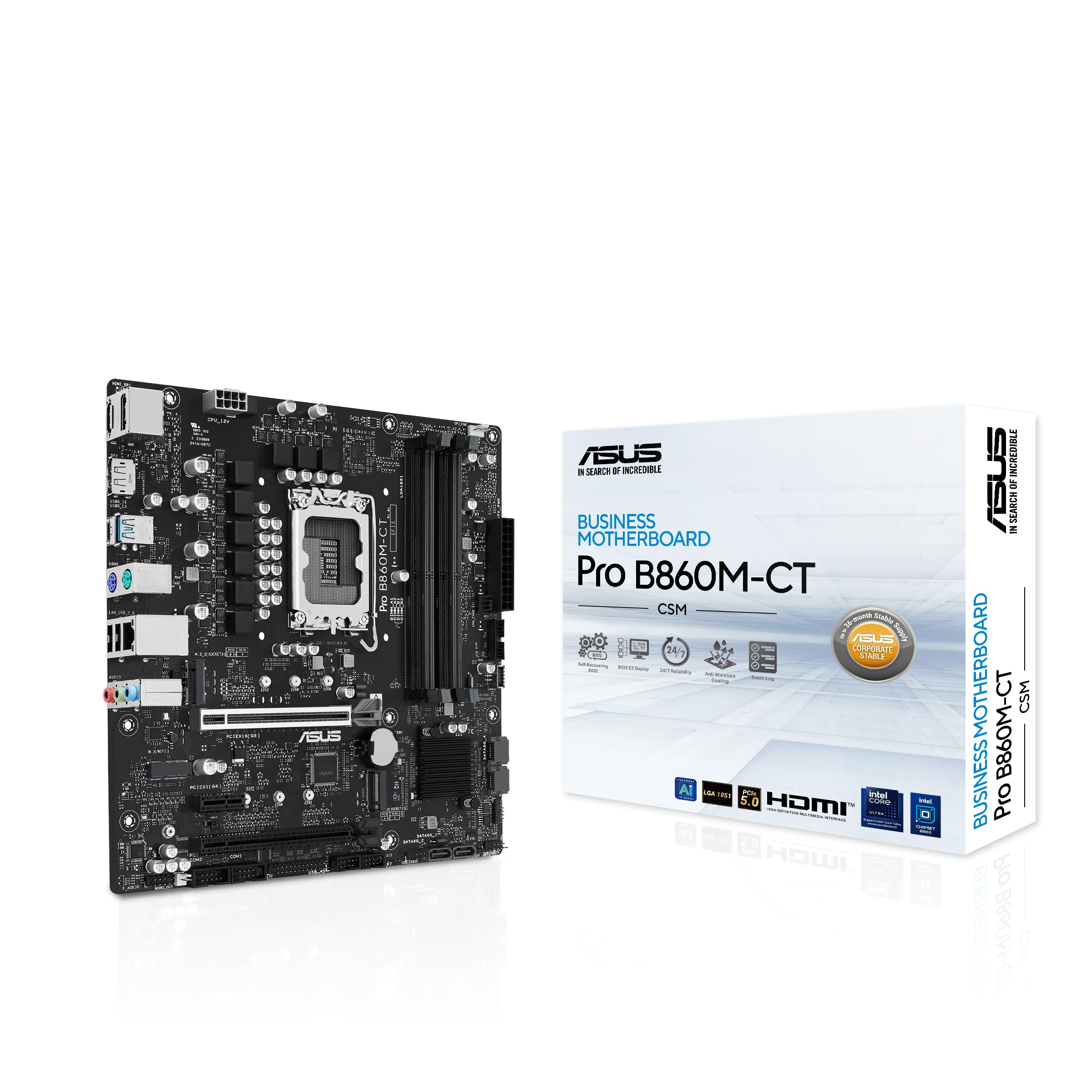 ASUS PRO B860M-CT-CSM — ASUS PRO B860M-CT-CSM INTEL