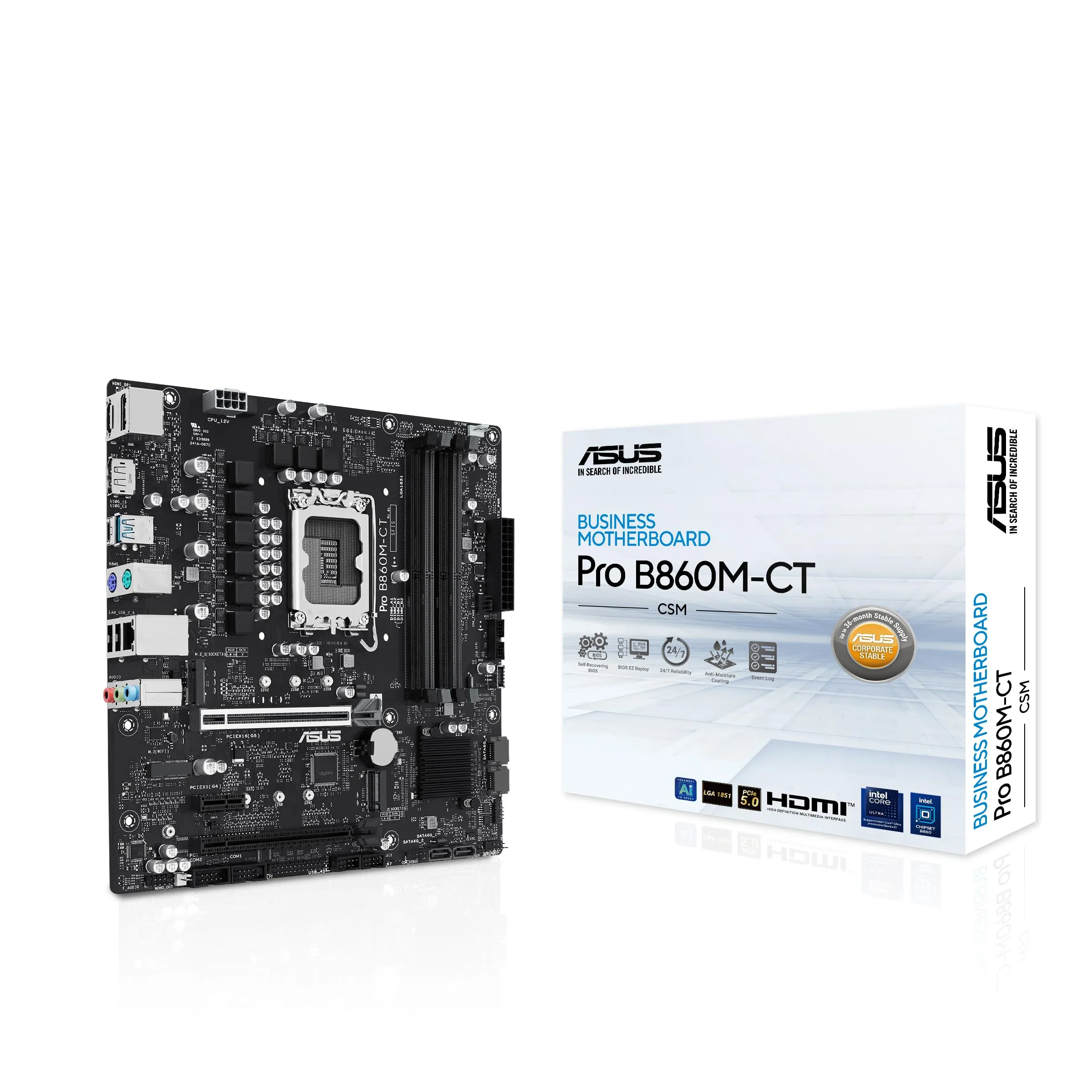 ASUS PRO B860M-CT-CSM — ASUS PRO B860M-CT-CSM INTEL