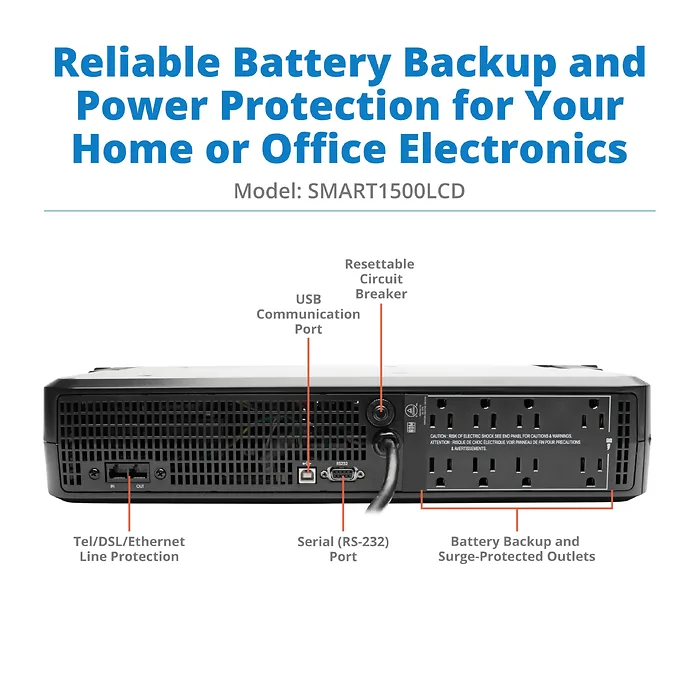Eaton Tripplite-TPL-SMART1500LCD