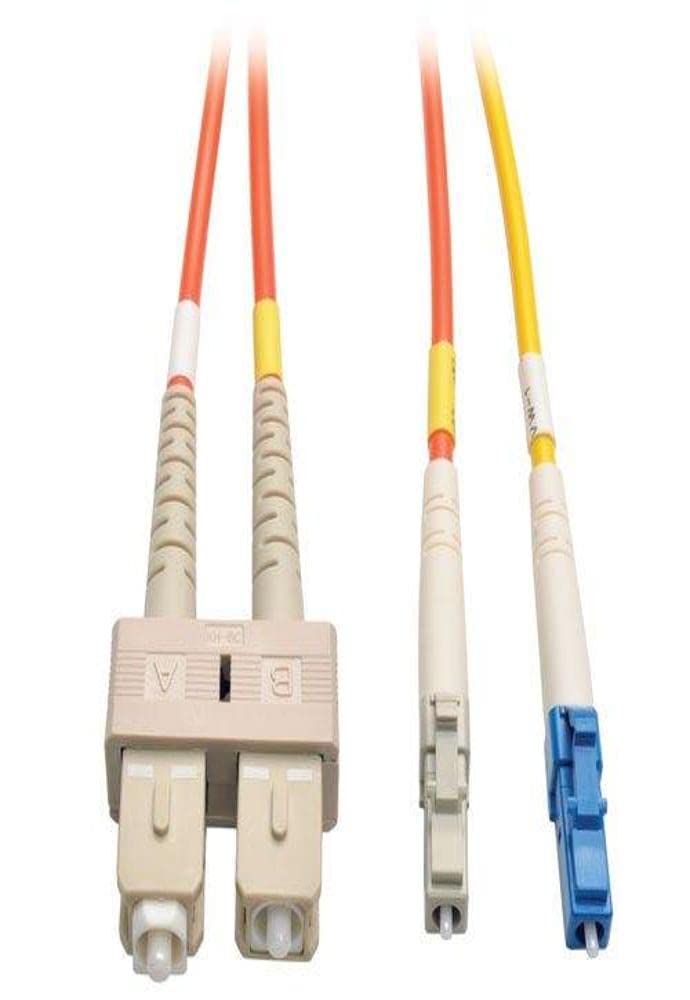 EATON TRIPP LITE SERIES CONNECTIVIT N425-02M — 2M/6FT FIBER OPTIC SMF-MMF LC