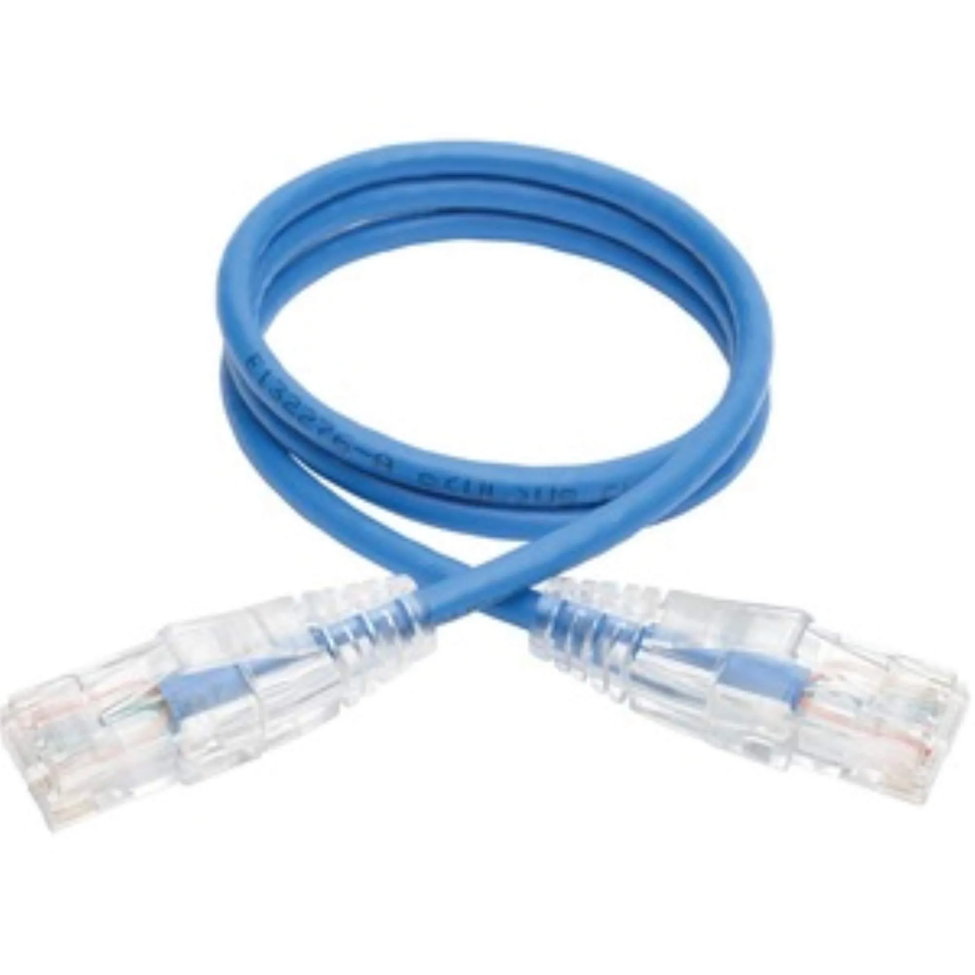 Eaton Tripplite N201-S02-BL — Cat6 Slim Patch Cable Blue 2'