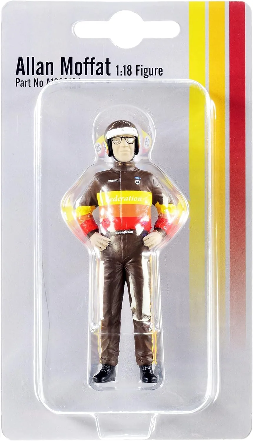 Acme A1800124 — Allan Moffat "Federation" Driver Figurine for 1/18 Scale Models by ACME
