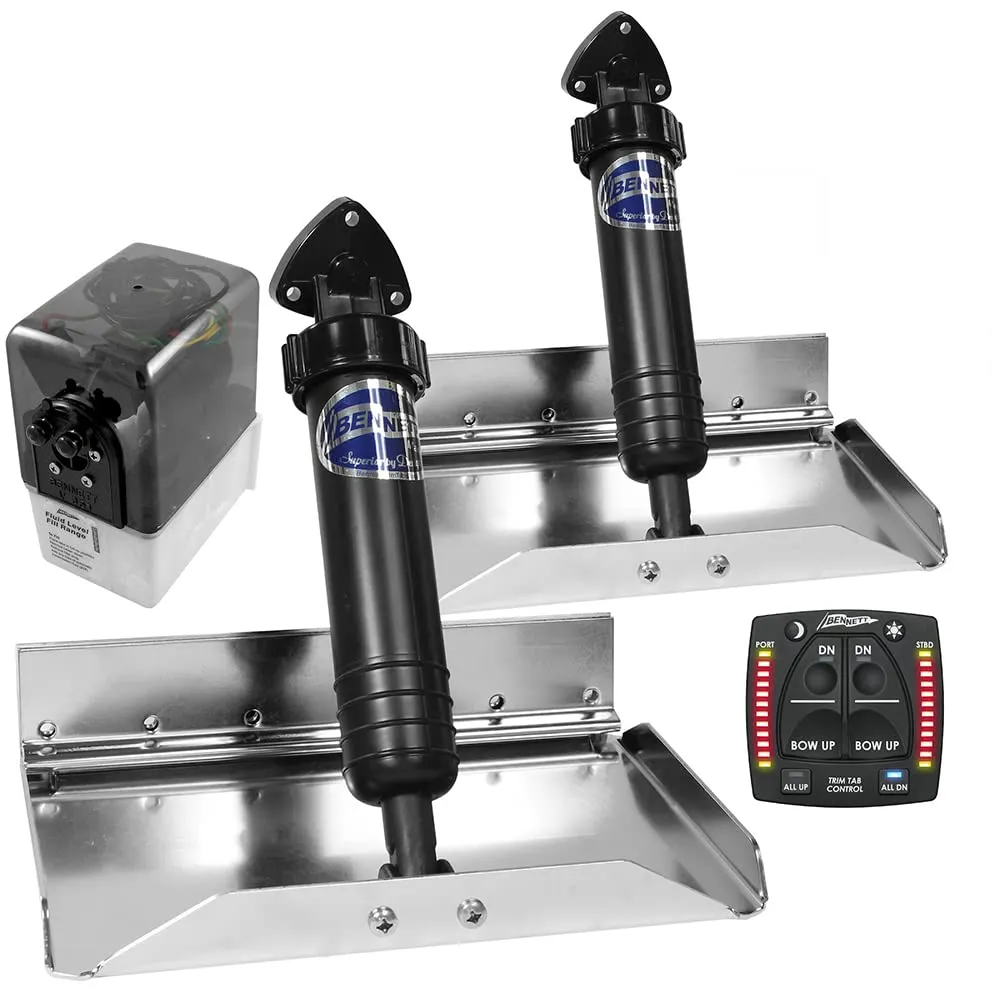 Bennett Trim Tabs ST9OBI — Bennett ST9 Sport Tabs With One Box Indication