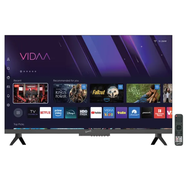 Supersonic SC-3220VTV — 32IN LED SMART HDTV, ATSC & NTSC SYSTEM, 3X HDMI, 1080P, WI-FI, USB, MULTI LANGU