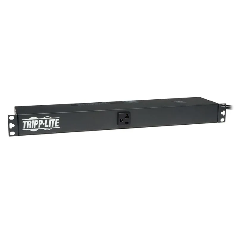 Eaton Tripplite PDU1220 — Tripp Lite by Eaton PDU 2.4kW Single-Phase 120V Basic PDU 13 NEMA 5-15/20R Outlets NEMA 5-20P Input 15 ft. (4.57 m) Cord 1U Rack-Mount | SKU UPS-PD1220