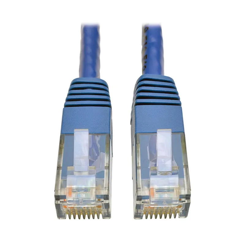 Eaton Tripplite N200-020-BL — Tripp Lite 20ft Cat6 Gigabit Molded Patch Cable RJ45 M/M 550MHz 24 AWG Blue