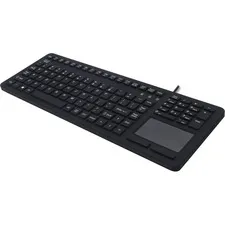 Adesso AKB-270UB — Adesso Antimicrobial Waterproof Touchpad Keyboard | SKU KB-270UB