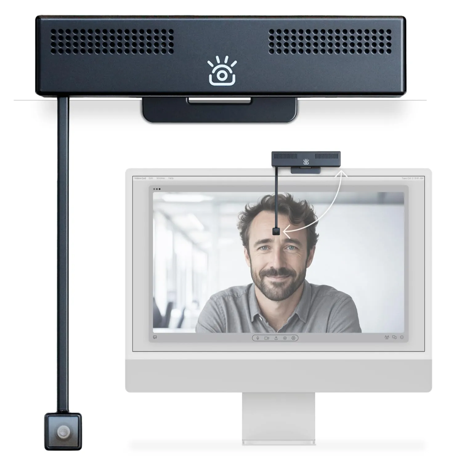 ICONTACT CAMERA ICCP01 — THE ICONTACT CAMERA PRO IS A 4K WEBCAM BUILT TO TRANSFORM YOUR VIDEO CALLS WITH