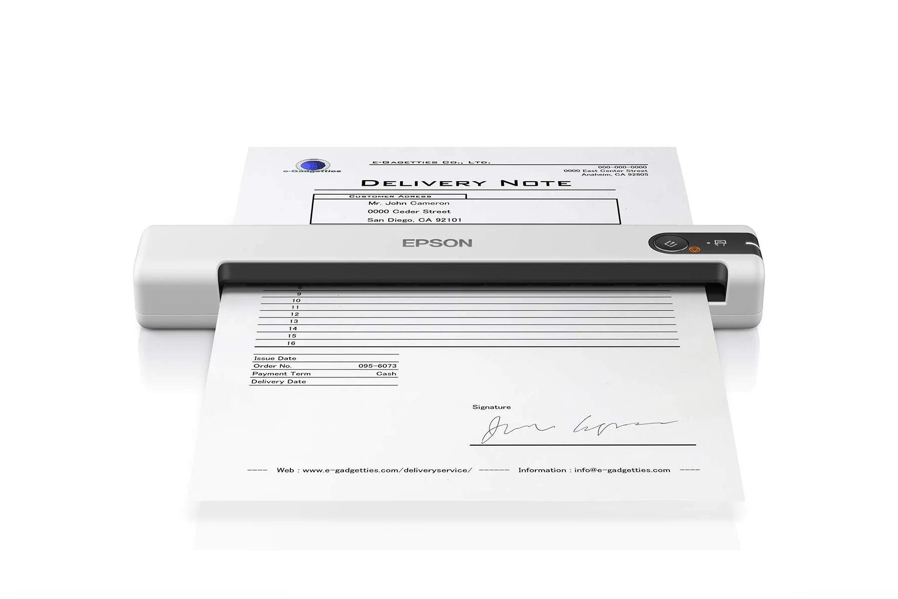 EPSON EPS B11B252202 — DS70 Portable Document Scanner