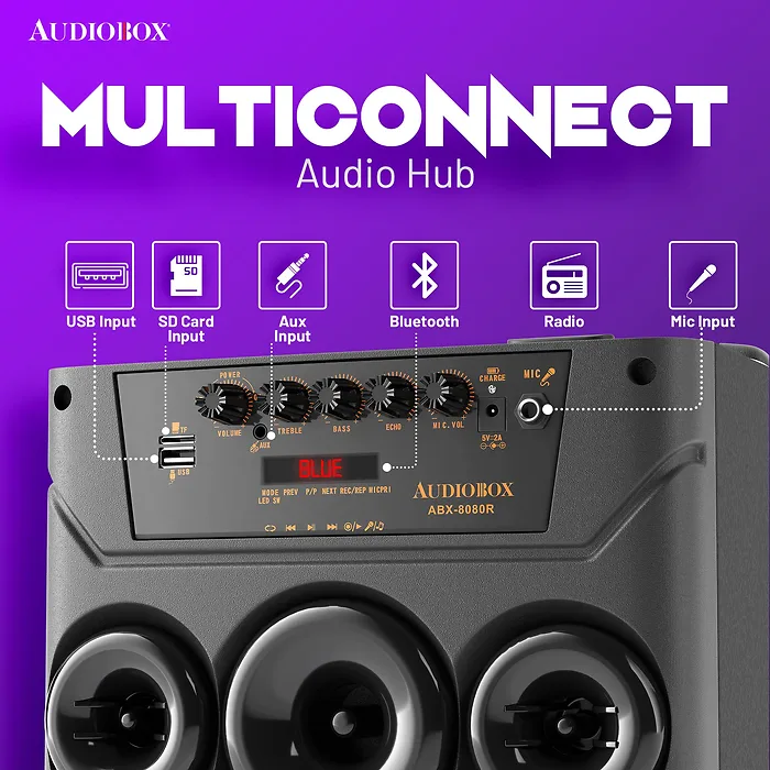 AUDIOBOX-ABX-8080R