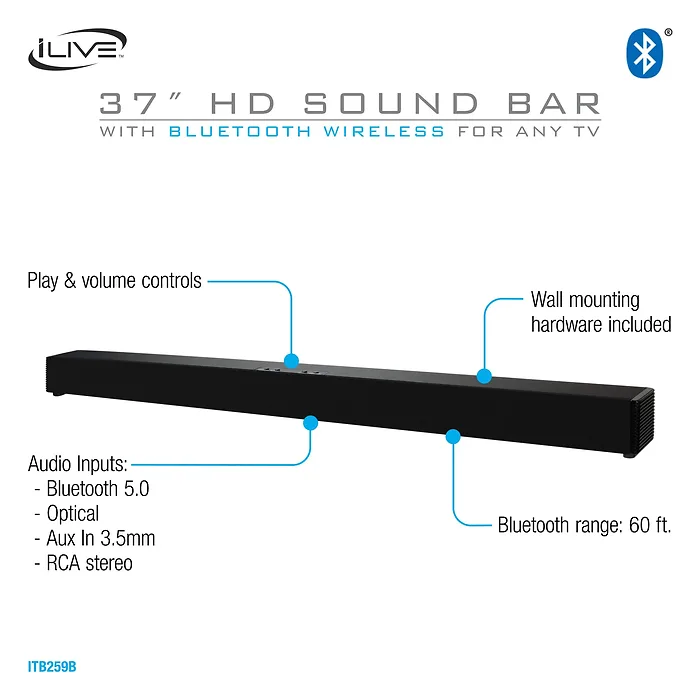 ILIVE ELECTRONICS(TM)-ITB259B