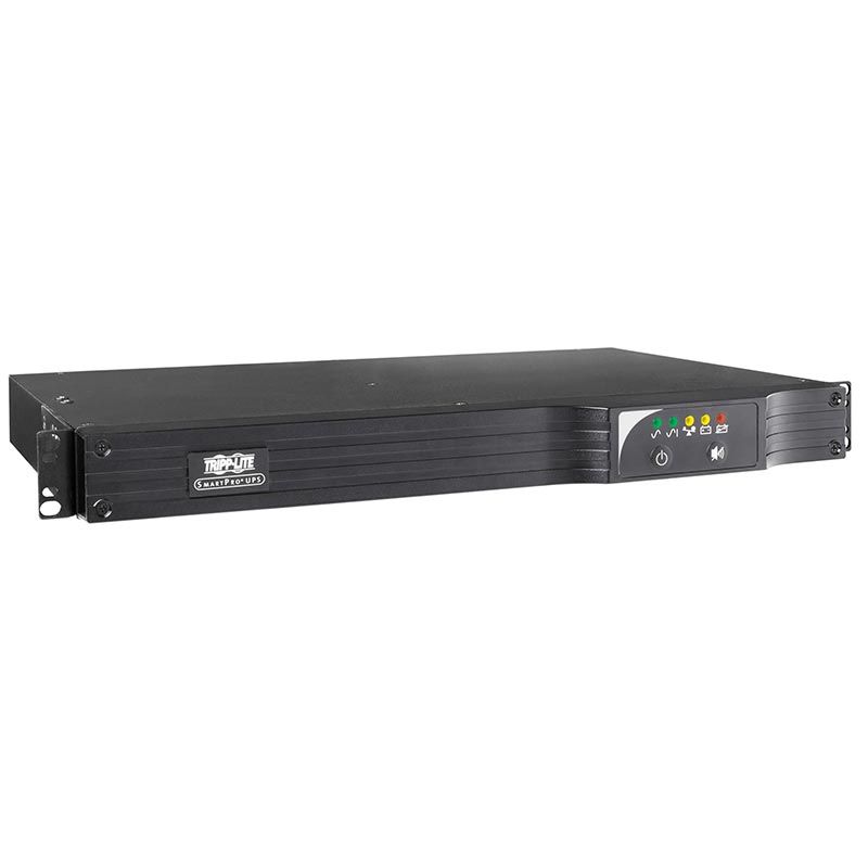 Interex By TrippLite SMART500RT1U — Tripp Lite, UPS, SmartPro 500VA, 120V, 300W 1U, AVR, 7 x 5-15R, USB, DB9, EPO