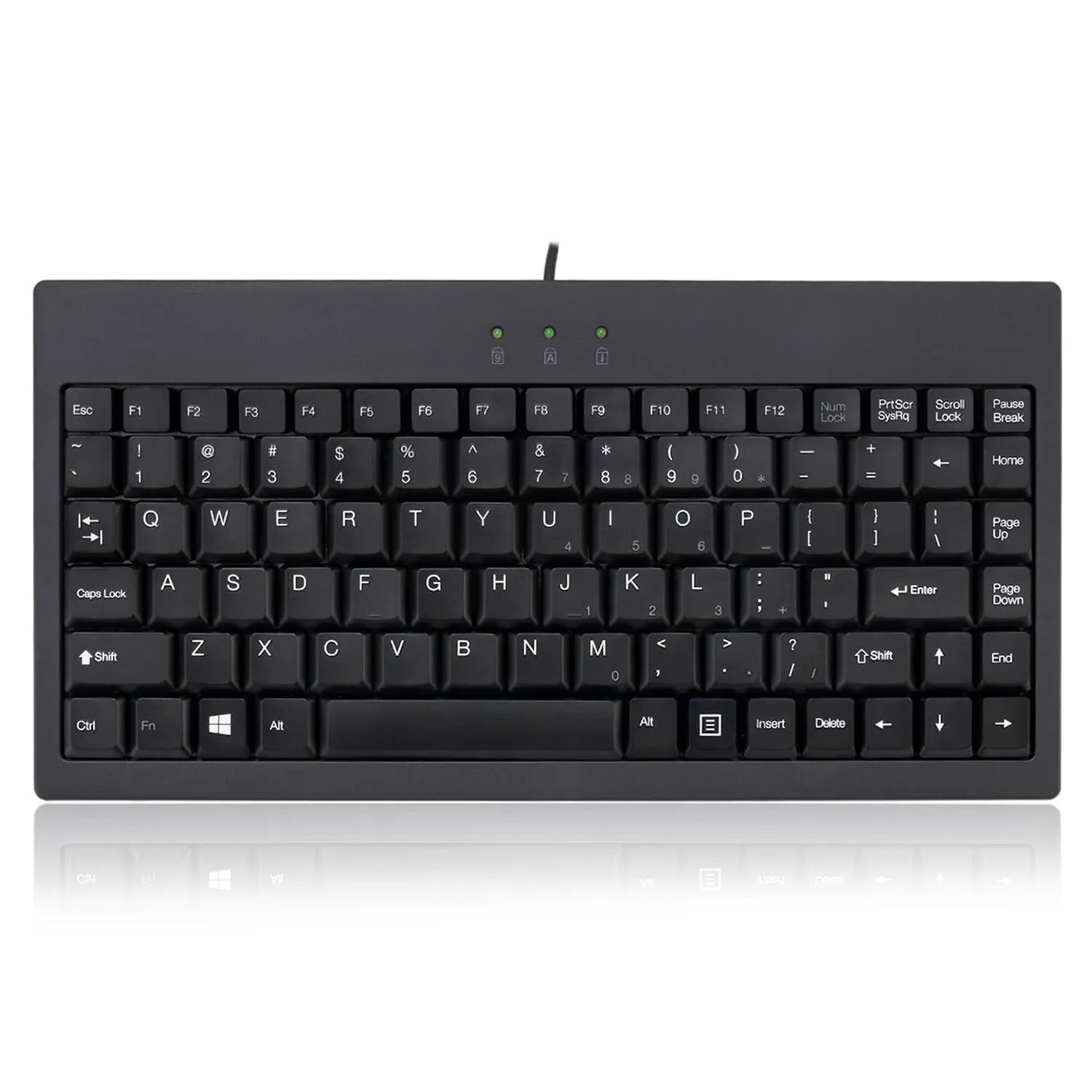 ADESSO INNOVATION INC AKB-110B — MINI USB KEYBOARD , WITH PS/2 ADAPTER , RETAIL BOX