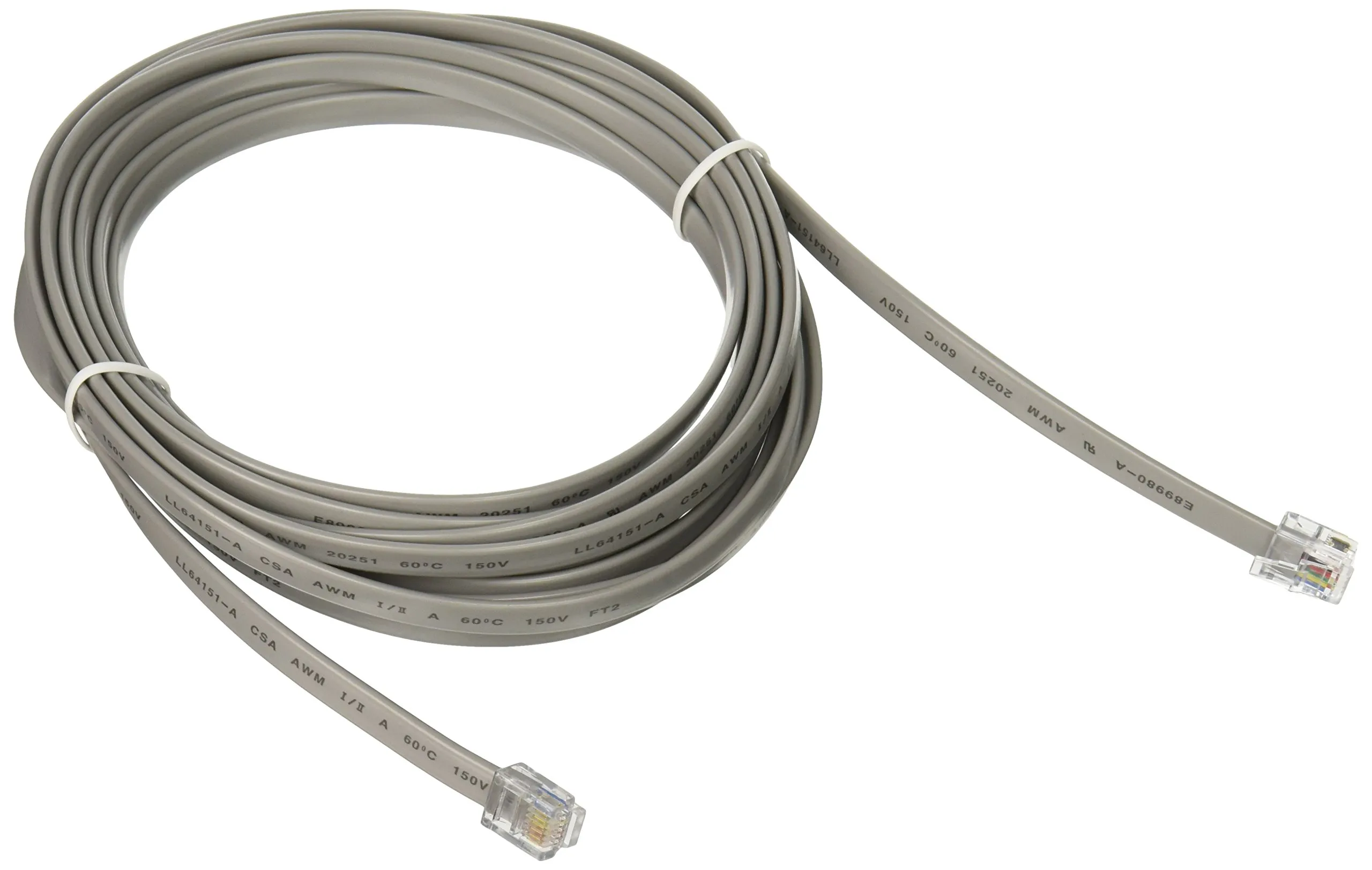 C2G 09600 — 14FT RJ12 6P6C MOD CBL STRAIGH