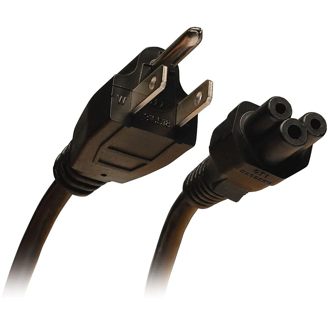 Eaton Tripplite P013-010 — EATON, 10FT POWER CORD ADAPTER 18AWG 2.5A 125V 5-15P TO C5 10'
