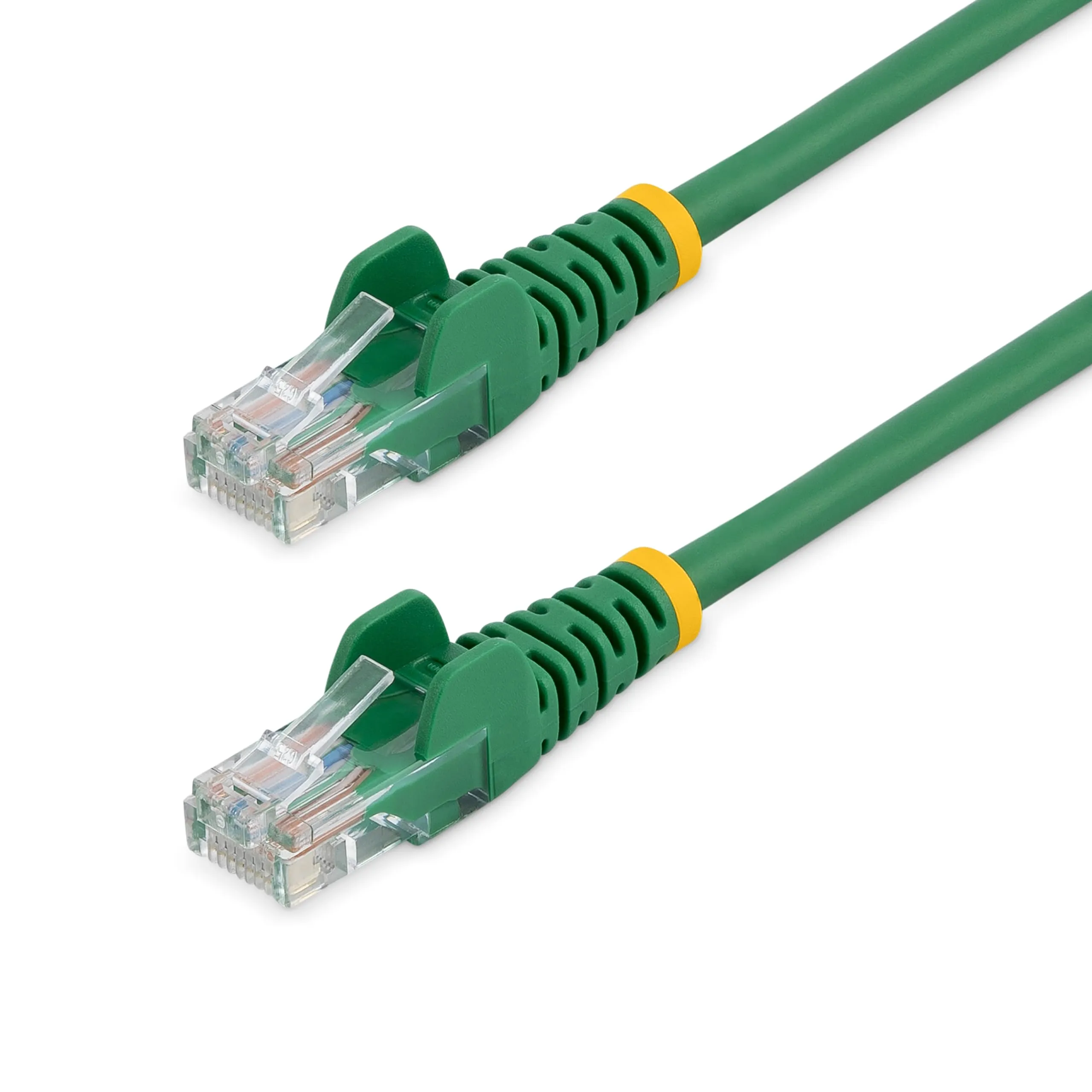 STARTECH 45PATCH5GN — MAKE FAST ETHERNET NETWORK CONNECTIONS USING THIS HIGH QUALITY CAT5E CABLE, WITH
