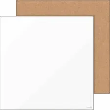 U BRANDS UBR 3888U0001 — U Brands Tile Board Value Pack Frameless Dry-Erase Board & Corkboard - 2 / Pack