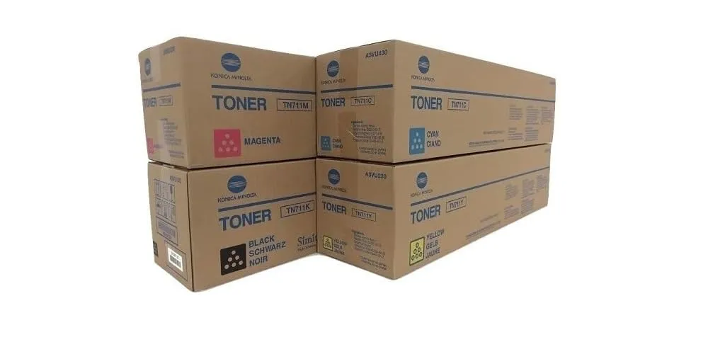 KONICA MINOLTA A3VU130 — KONICA MINOLTA TN711K BLACK TONER