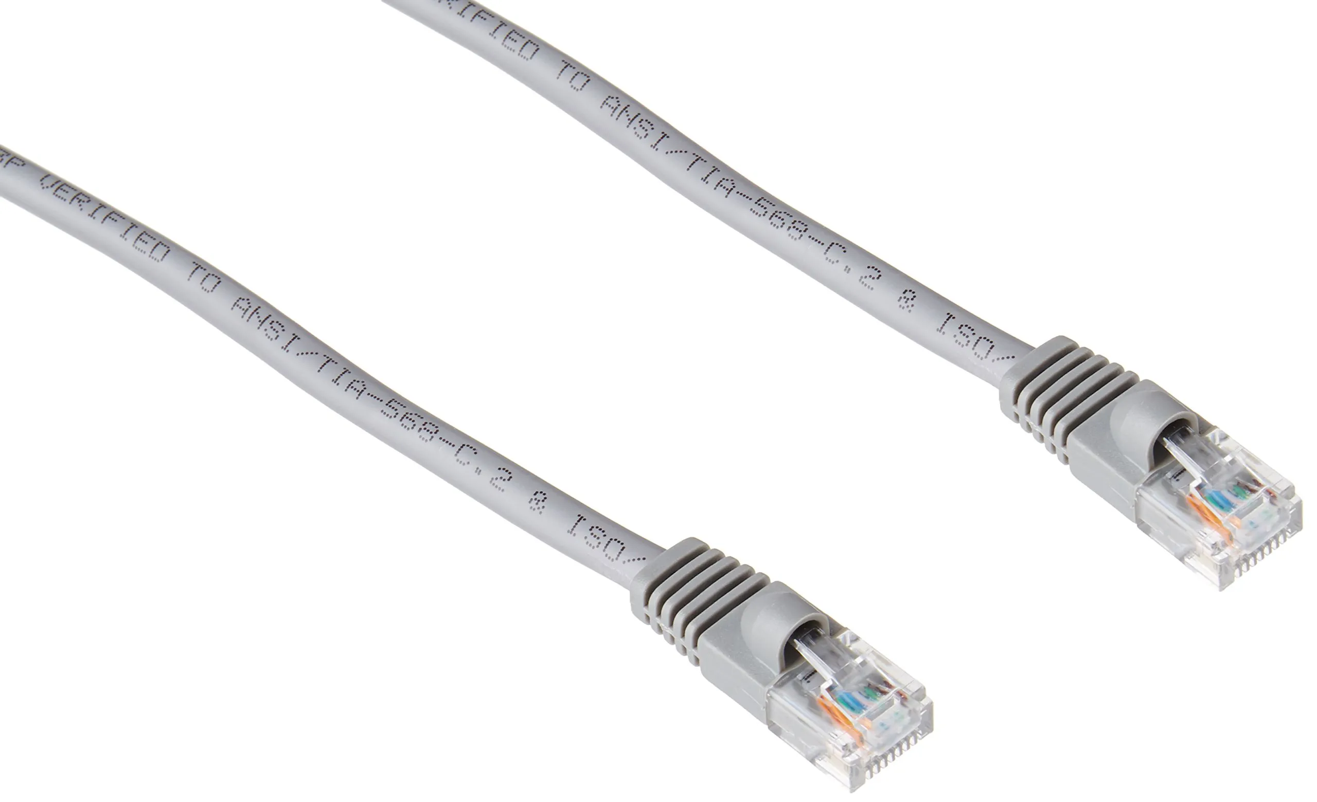 Eaton Tripplite N007-150-GY — Tripp Lite 150ft Cat5e Cat5 350MHz Outdoor Molded Patch Cable RJ45 GRY 150ft.