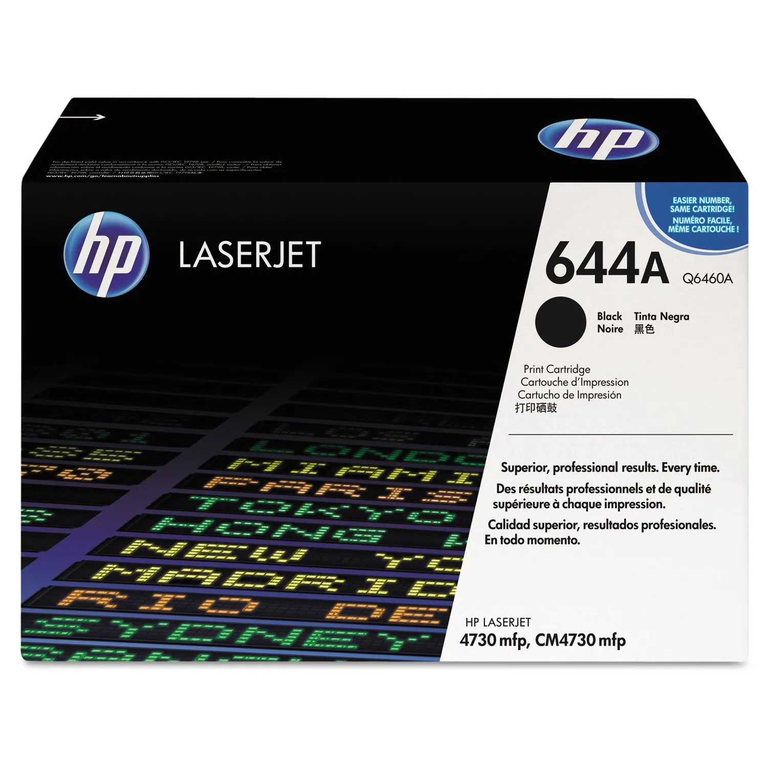 HP HEWQ6460A — HP COLOR LASERJET 4730