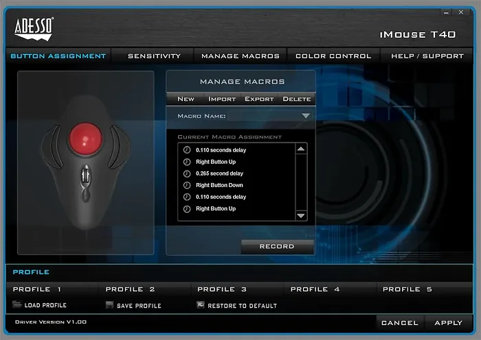 ADESSO INNOVATION INC-IMOUSET40