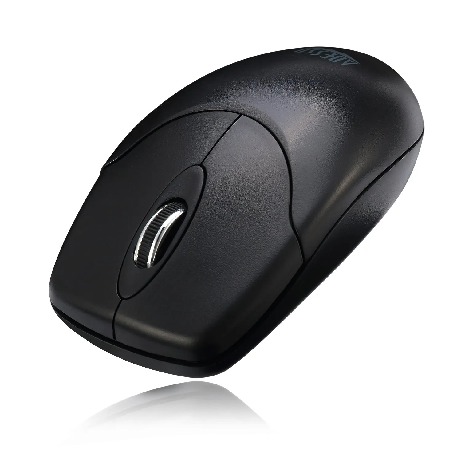 Adesso IMOUSEM60 — ADESSO ANTIMICROBIAL RF 2.4GHZ WIRELESS OPTICAL MOUSE WITH METAL SCROLL WHEEL