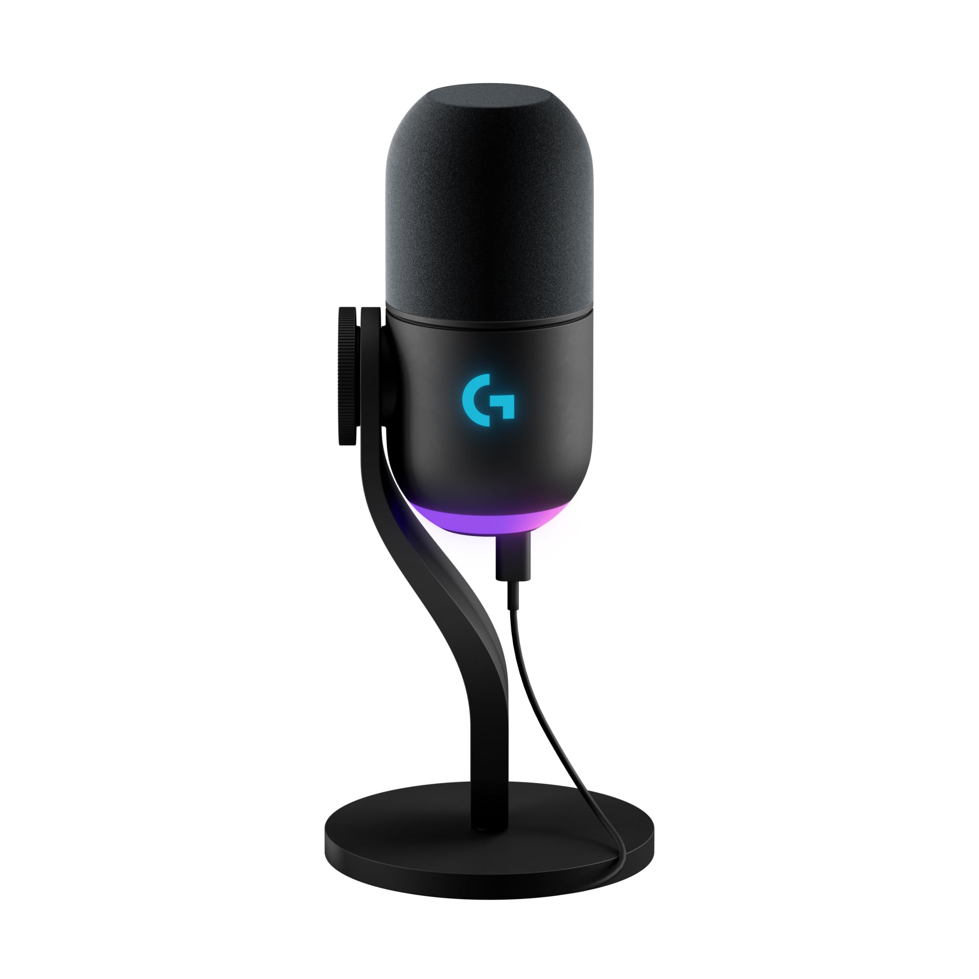 Logitech 988-000567 — YETI GX DYNAMIC RGB GAMING MIC WITH LIGHTSYNC - BLACK