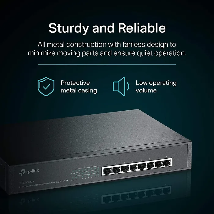 OMADA NETWORKS BY TP LINK-TL-SG1008MP