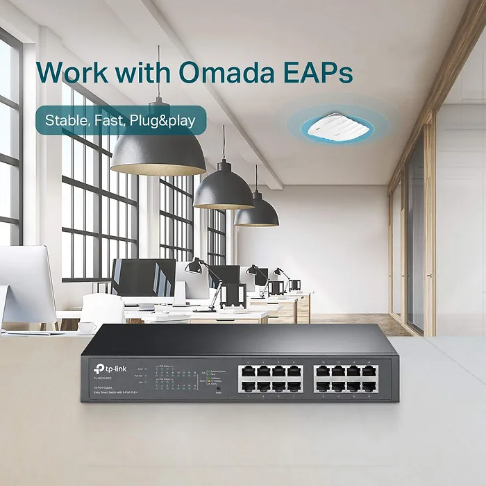 OMADA NETWORKS BY TP LINK-TL-SG1016PE