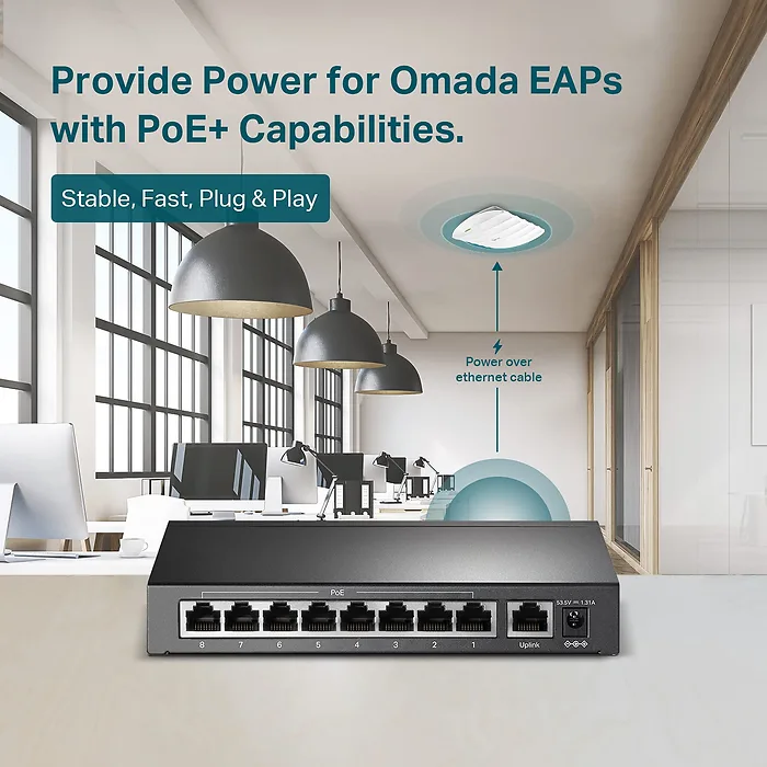 OMADA NETWORKS BY TP LINK-TL-SF1009P