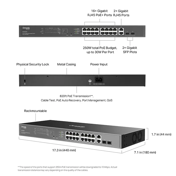 OMADA NETWORKS BY TP LINK-ES220GMP