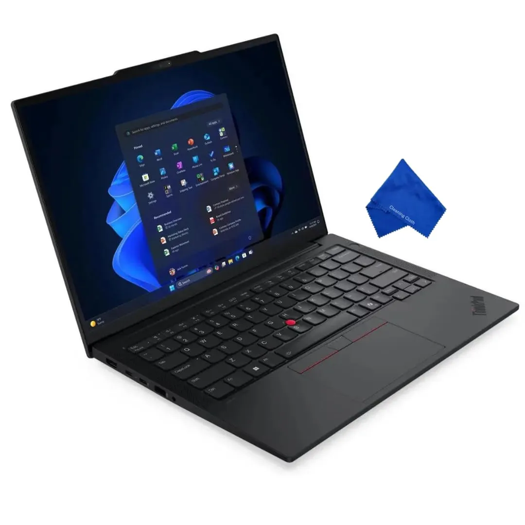 LENOVO 21T9004EUS — LENOVO THINKPAD E14 GEN 7 14-INCH LAPTOP, INTEL CORE 7 240H, 16GB DDR5, 512GB SSD, INTEL GRAPHICS, WIFI 6E, BT 5.3, 14-INCH WUXGA 1920X1200 TOUCHSCREEN IPS DISPLAY, WIN 11 PRO, 1YR LENOVO WARRANTY