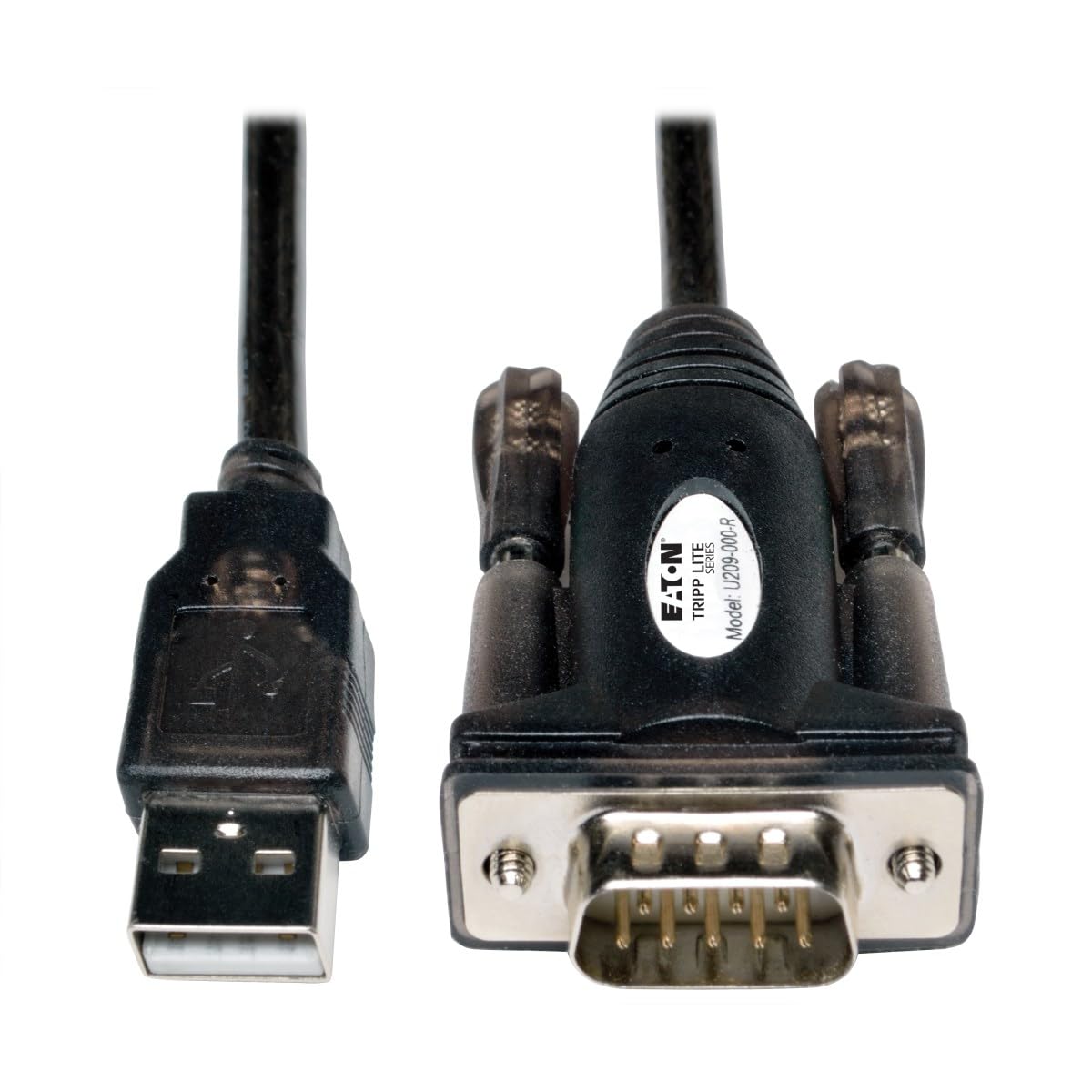 Eaton Tripplite U209-000-R — Eaton Tripp Lite Series USB-A to RS-232 (DB9) Serial Adapter Cable (M/M), 5 ft. (1.5 m) | SKU TL-U20900R
