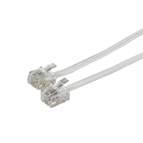 RCA TP210WHRV — 7FT MOD PHONE CORD WHT