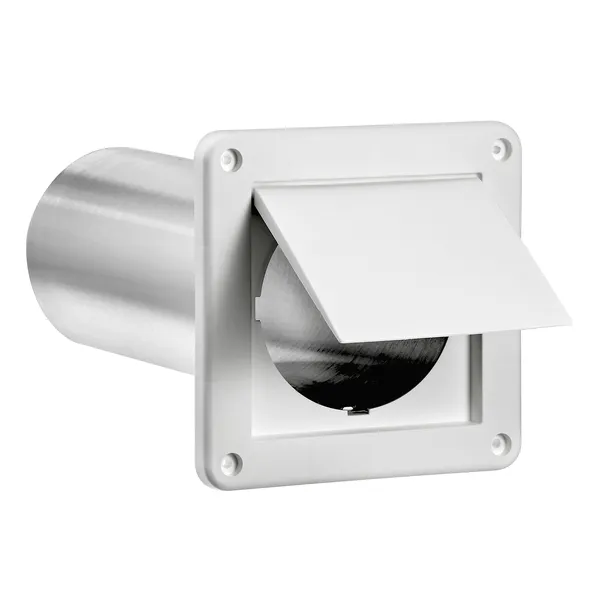 LAMBRO 1422WTP-R — 4IN PLSTC 1FLAP WL EX VNT