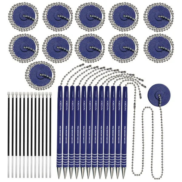 NADEX(TM) COINS NCS8-1205 — SCRTY 12 PACK PEN SET BLU