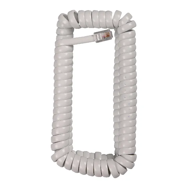 RCA TP280WRV — 12FT PHONE COIL CORD WHT