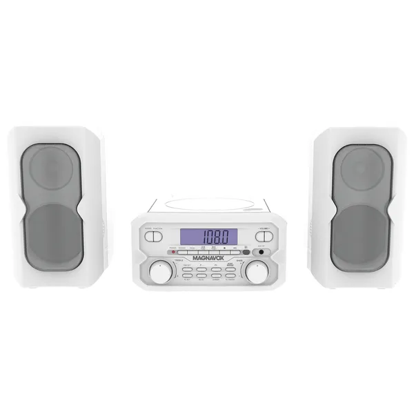 Magnavox MRCD435-WHITE — 3IN1 BT CMPCT CD SYS WHT