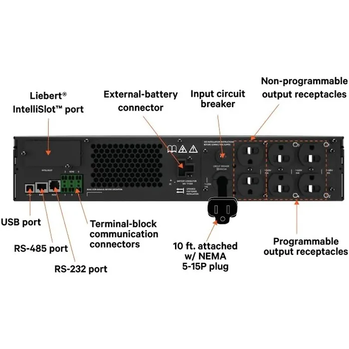 VERTIVCONTAINER-GXT5-1500LVRT2UXLN
