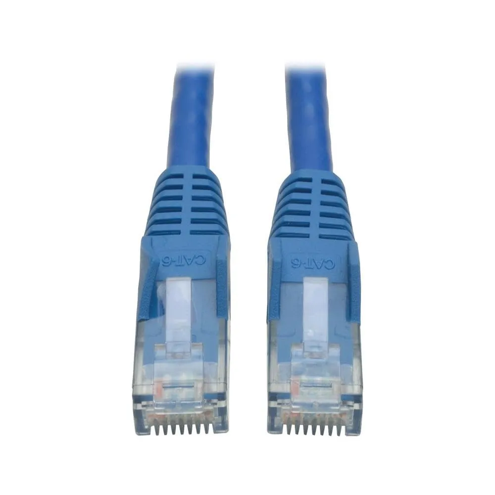 Eaton Tripplite N201-003-BL — Eaton Tripp Lite Series Cat6 Gigabit Snagless Molded (UTP) Ethernet Cable (RJ45 M/M), PoE, Blue, 3 ft. (0.91 m) | SKU TL-N20103B